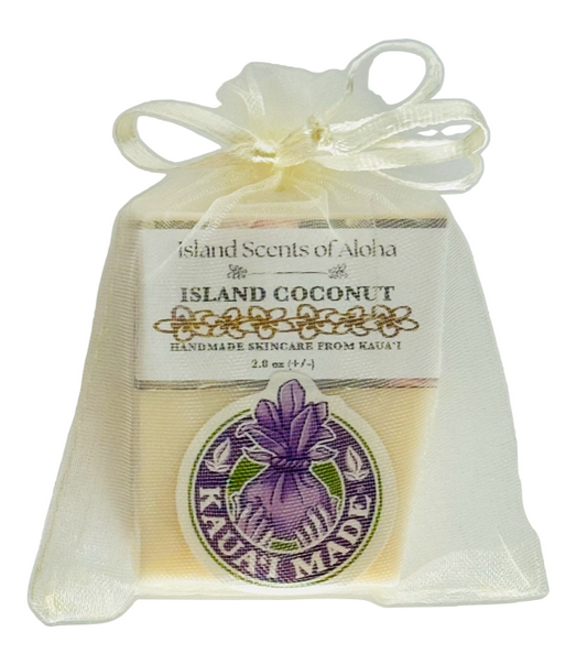 Island Coconut Scented Soap 2 oz