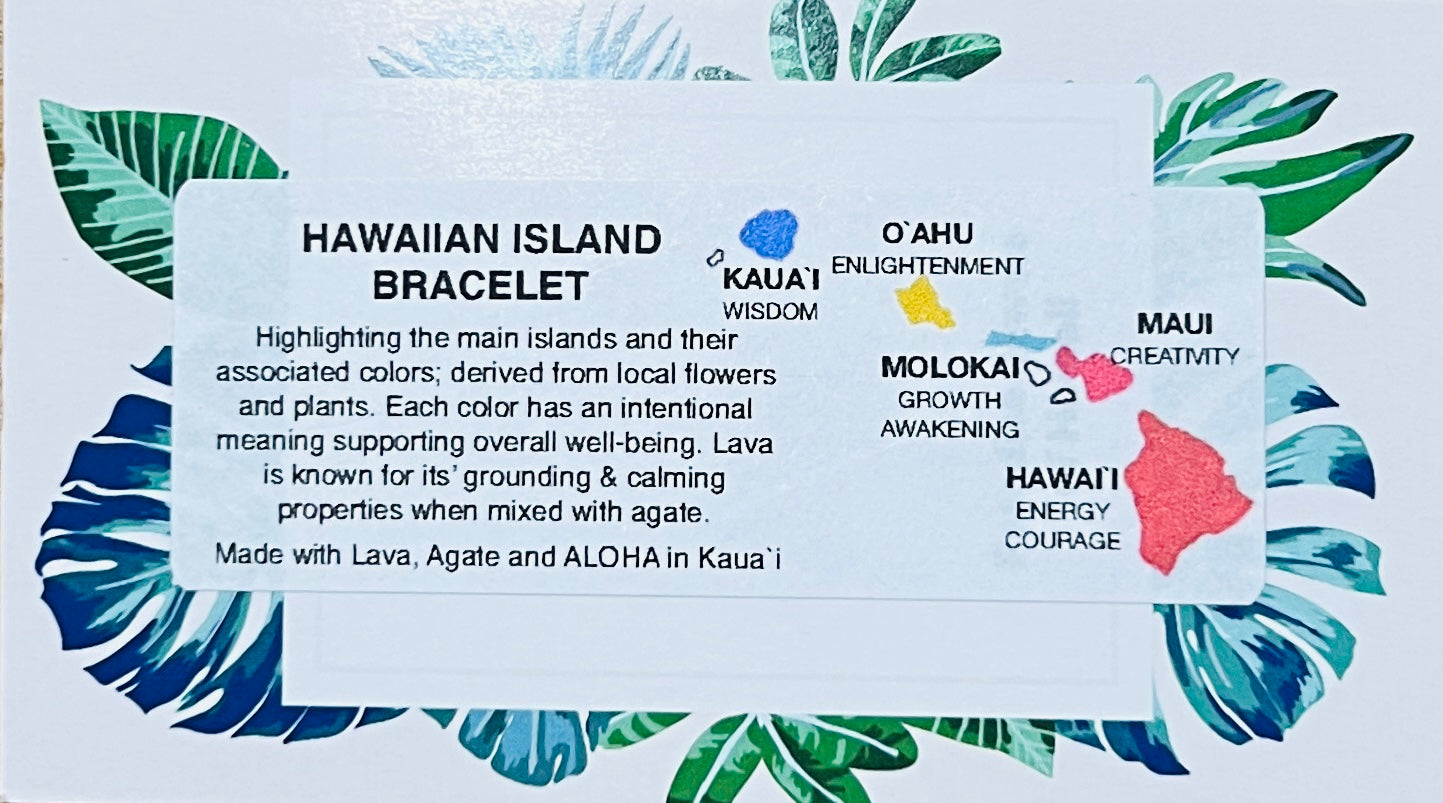 Hawaiian Island Bracelet
