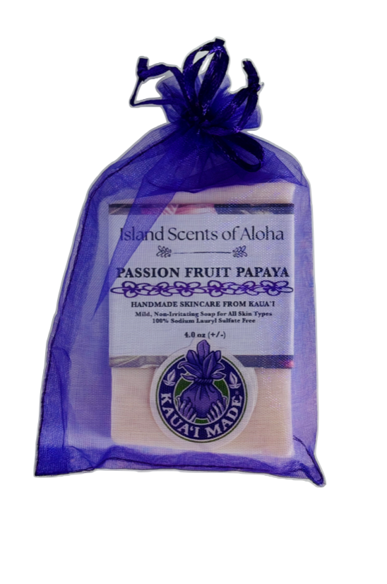Passion Fruit Papaya Scented Soap 4 oz