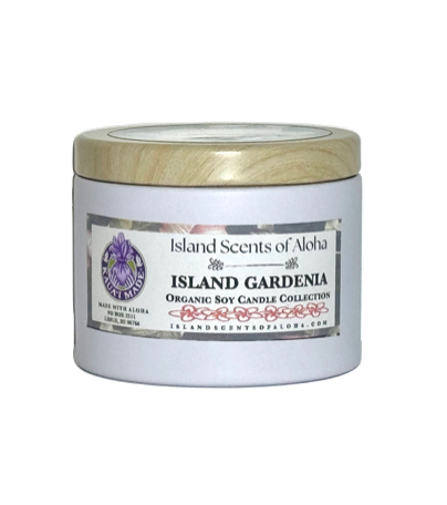 Island Gardenia Candle 4 oz
